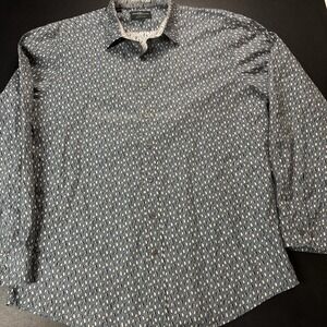 Rodd & Gunn Mens Sports Fit Penguin Print Button Down Shirt Woven in Italy Sz L